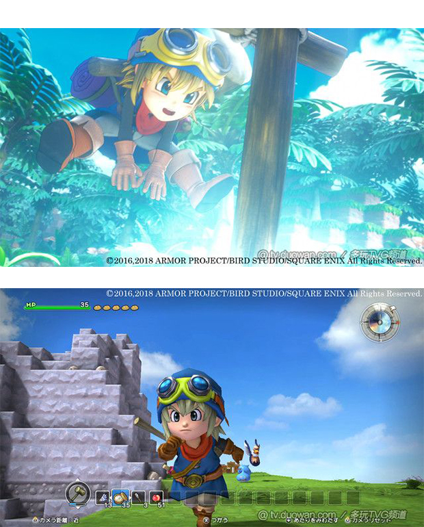 새로운 NINTENDO SWITCH NS 게임 카드 DRAGON QUEST BUILDER 일본어 버전 일본어 스팟