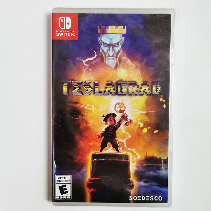 새로운 SWITCH NS 게임 TESLA APPRENTICE TESLAGRAD 퍼즐 모험 중국어 카세트