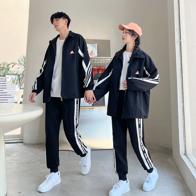 SPRING AND AUTUMN SUITS CLASS UNIFORMS BRITISH COLLEGE STYLE SPORTSWEAR MIDDLE AND HIGH SCHOOL STUDENT SCHOOL UNIFORMS THREE-PIECE CUSTOM LOGO
