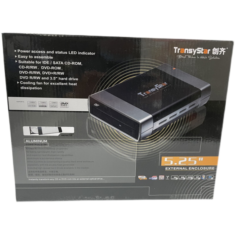 CHUANGQI 24X 속도 외부 광학 드라이브 USB 버너 CD DVD D9|8.5G 광학 디스크 버너 컴퓨터 범용