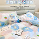 Pure cotton four-piece set spring and autumn thickened bed sheets children's set full cotton quilt cover quilt cover three-piece set double bedding
