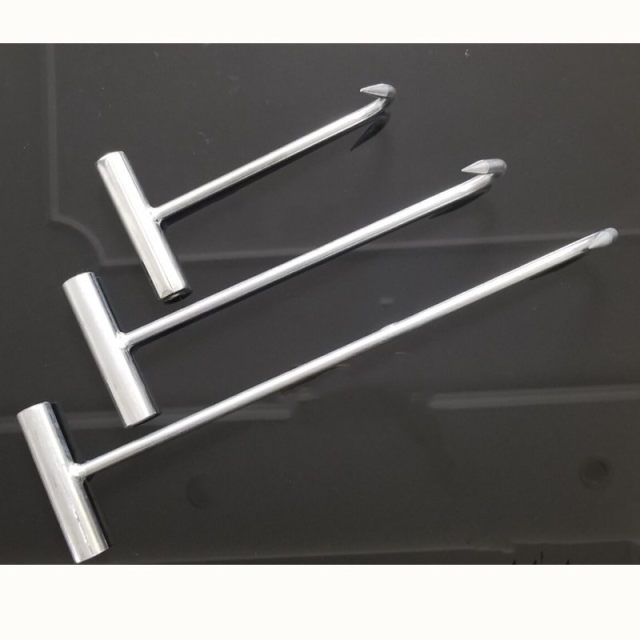 T-shaped pork hook hand-pull hook beef and mutton hook meat hook vegetable basket hook manhole cover hook slaughter hook tool