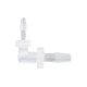 Polypropylene PP variable diameter elbow reducer bend joint bend hose pagoda joint pipe head right angle bend L-shaped elbow