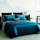 New Chinese style four-piece set 140S all-cotton quilt cover sheets and beddings luxury modern Chinese style villa bedding