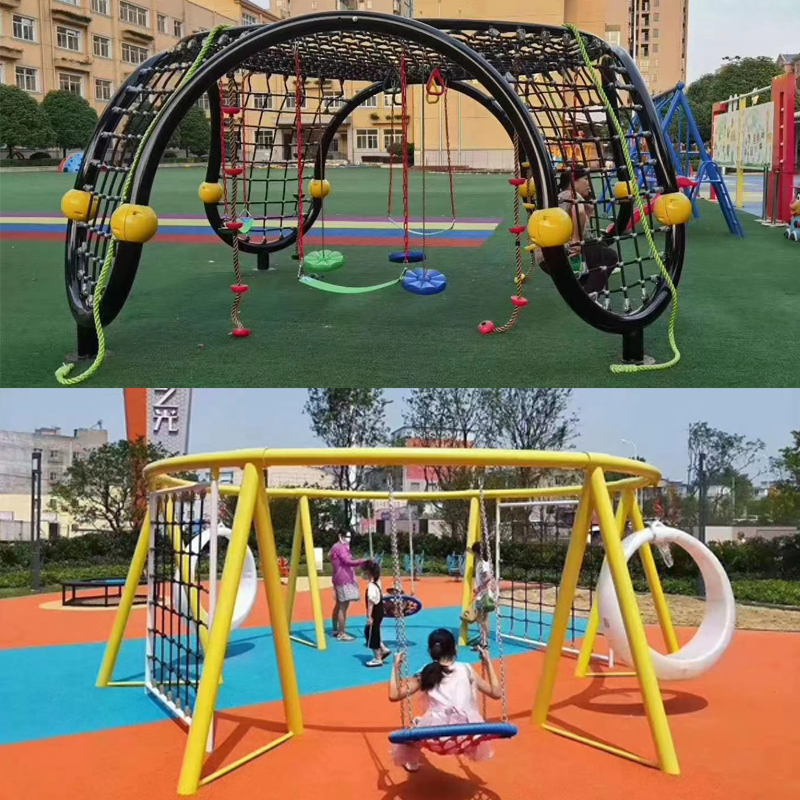 Тренировочная клетка, арочная клетка, сетка для скалолазания, веревка для скалолазания, расширенная настройка комбинации физических тренировок Изображение 1