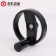 Aluminum alloy handwheel machine tool handwheel foldable handle round double spoke bakery wheel 100 125 160 200