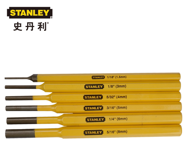 Stanley Tool Cylindrical Punch Punch Industrial Punch Punch Punch Pin Punch Pin Punch Set Hole Punch Punch