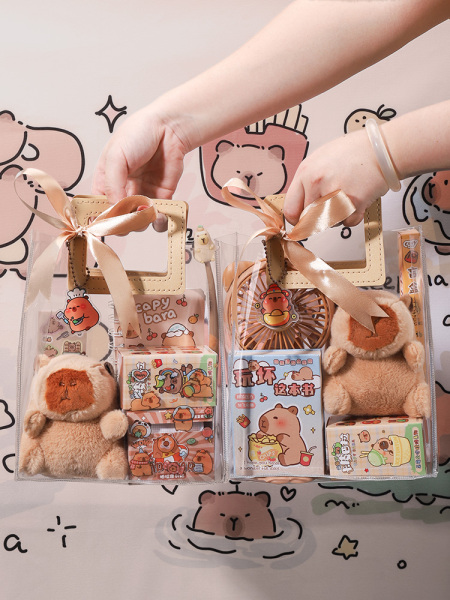 卡皮巴拉六一儿童伴手礼生日文具礼物幼儿园全班十岁男孩女孩奖励