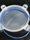 Sealed jar round plastic transparent food grade PP thickened rectangular fresh-keeping box mixed grain storage box nuts