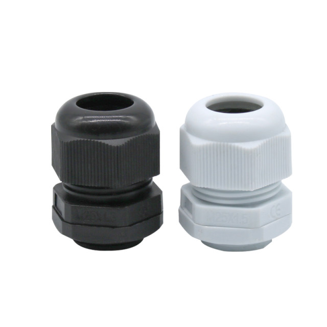 M-type plastic cable wire waterproof connector M12*1.5 Grignard head seal fixing lock joint connector