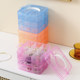 Transparent plastic box screws small storage box hardware storage box component tool electronic parts box with cover