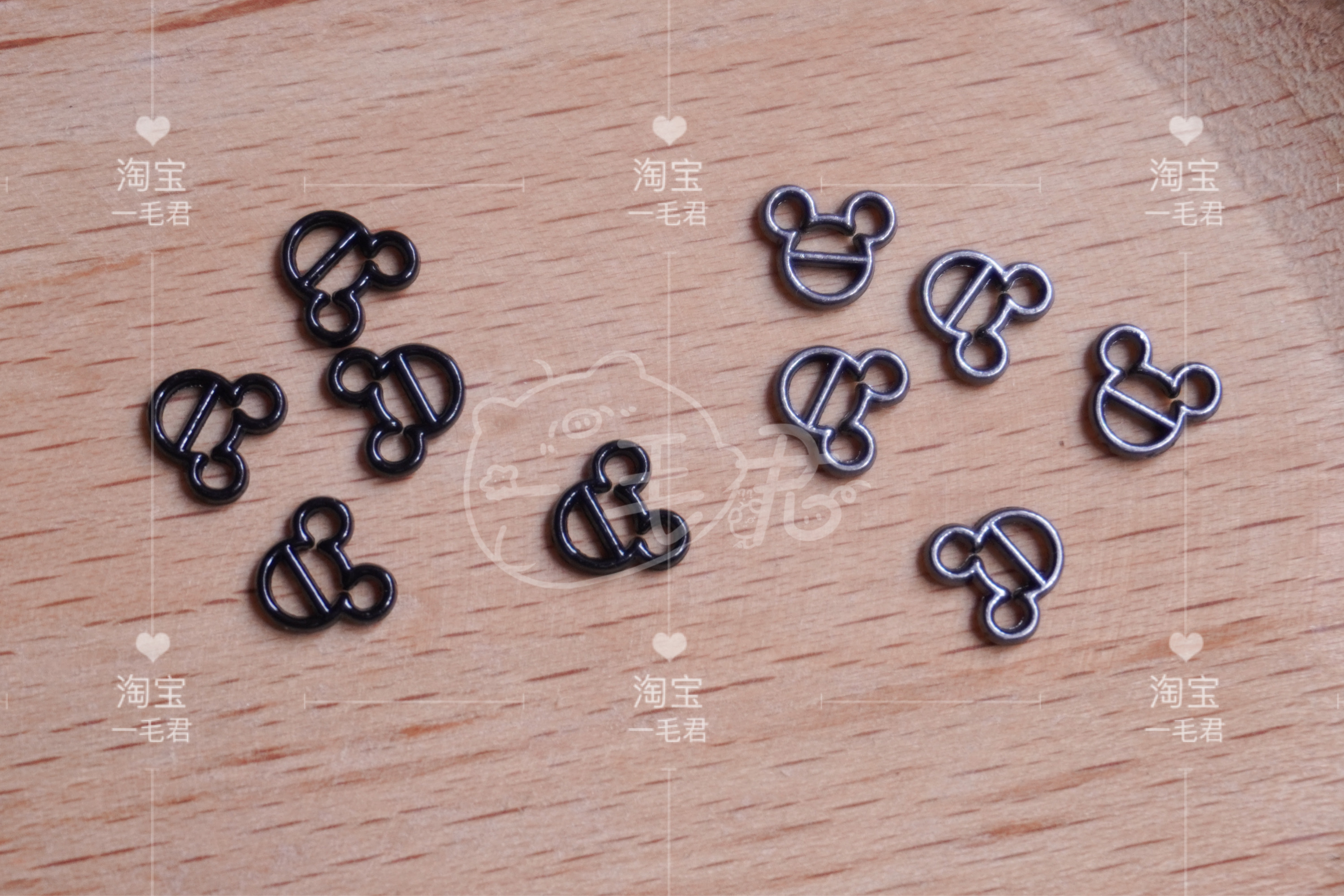 YIMAOJUN INNER DIAMETER 3MM CARTOON JAPANESE BUCKLE OB11 BABY CLOTHING ACCESSORIES STRAP BUCKLE SHOE BUCKLE DIY CROCHET ACCESSORIES