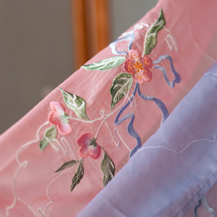 QINGLINGGU ORIGINAL HANFU ACCESSORIES CHEST WAIST WAIST HANFU DRAPED SILK HANFU GRADUAL BRONZING PIPING SILK