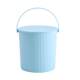 Bucket stool thickened plastic with lid can be seated storage bucket Kindergarten bucket Handheld fishing bucket Bathing bucket Storage bucket