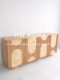 Medium style solid wood sideboard French retro living room home entrance cabinet designer storage cabinet decorative cabinet