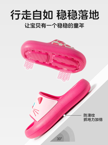 儿童拖鞋女童宝宝夏季女孩居家室内男童浴室洗澡防滑小朋友凉拖鞋 — 3