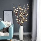 Сухой цветочный симуляция цветочная гостиная приземление фальшивая цветочная слива цветущая комната