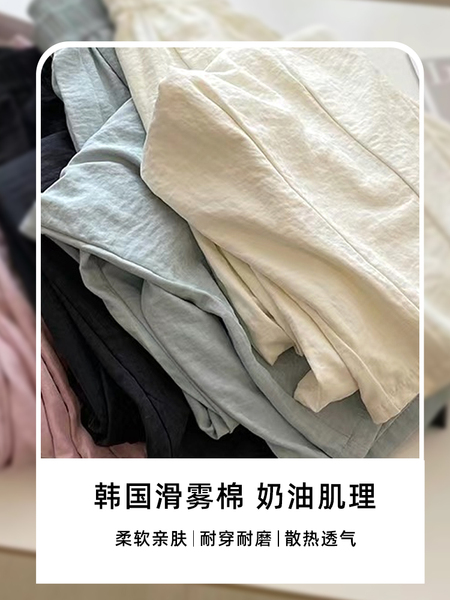 孕妇短裤夏季薄款外穿无托腹不勒肚子奶芙裤宽松休闲打底裤子夏装 — 5