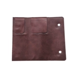 5-позиционная сумка для пинцета для ресниц, чехол для хранения, кожаный чехол, зажим для пинцета с золотыми перьями дельфина, кожаная сумка для инструментов с принтом логотипа, рекламная торговая марка