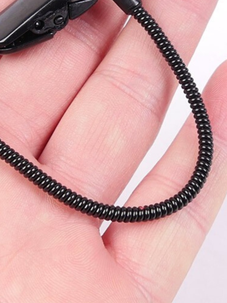 정통 모자 클립 로프 방풍 모자 버클 ABS 수도꼭지 버클 텔레스코픽 손실 로프 야외 모자 분실 방지 로프