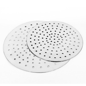 Thickened 304 Round Stainless Steel Flat Steaming Plate, Steaming Tray, Steaming Rack, Steaming Basket, Steaming Mat, Co