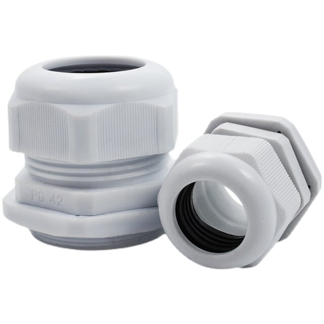 Cable waterproof joint PA66 nylon plastic metric new sealed fixed Gregaland flame retardant pipe hot sale