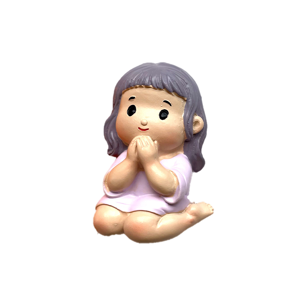 FUCHEN LIGHT YOGA GIRL REFRIGERATOR MAGNET MAGNET CREATIVE RESIN 3D THREE-DIMENSIONAL INS DECORATION STICKER CUSTOM MAGNETIC MAGNET