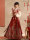 Huangyu original Hanfu/ женский костюм с юбкой в виде красной лошади, свадебное платье, платье для тостов в честь помолвки, 2025 новогоднее платье mini 2
