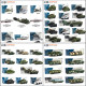 Tuoyi Alloy 1st Generation Mengshi 3rd Generation Fujian Shipbuilding Destroyer Missile Vehicle Tank Fighter Helicopter Model