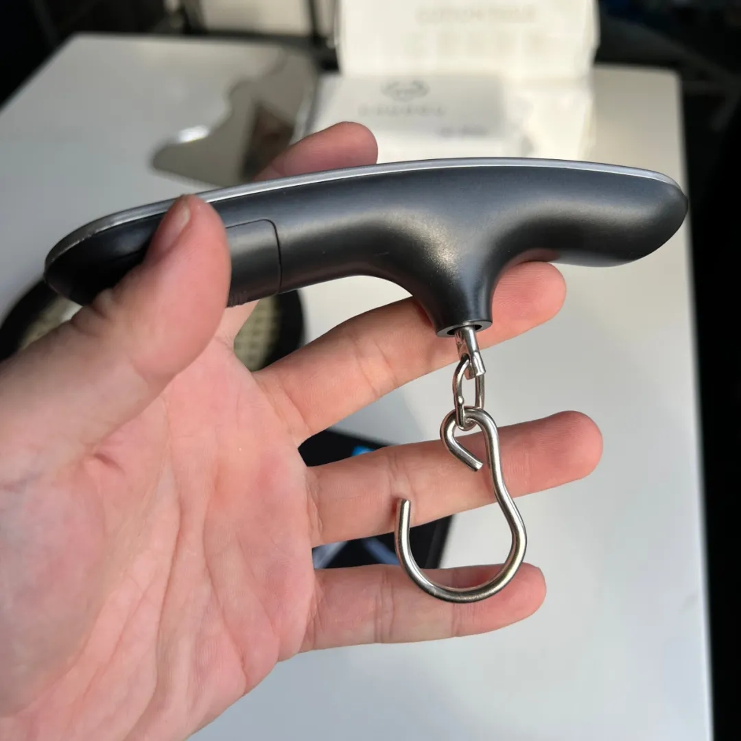 휴대성과 실용성  주방 야채 수하물 및 특급 배송을 위한 고정밀 휴대용 스프링 후크 저울?