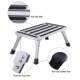 RV aluminum alloy folding stool, trailer trailer, traveler, footstool, car stool, footstool, welcome step