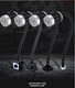 LED machine tool working light 24v punch milling machine lighting lamp 36V lathe lamp 220V magnet magnetic industrial table lamp