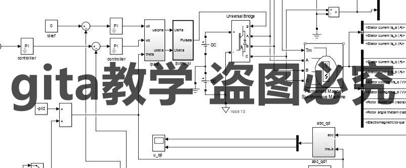 PMSM 영구 자석 동기 모터 MATLAB BLDC 브러시리스 DC 유도 비동기 SIMULINK 시뮬레이션 모델