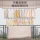 Clothes rack household balcony telescopic boom lift cooling sheet hanging type stainless steel hole-free quilt drying tool