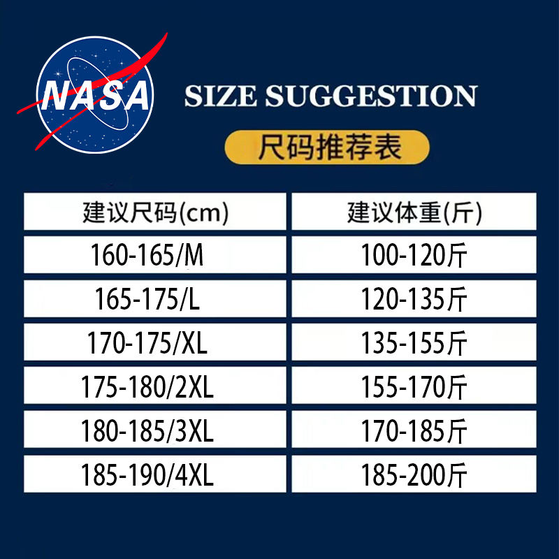 NASA CO-BRANDED WHITE COTTON VEST MENS AUTUMN AND WINTER FASHION BRAND 2023 NEW WARM VEST JACKET SHOULDERS