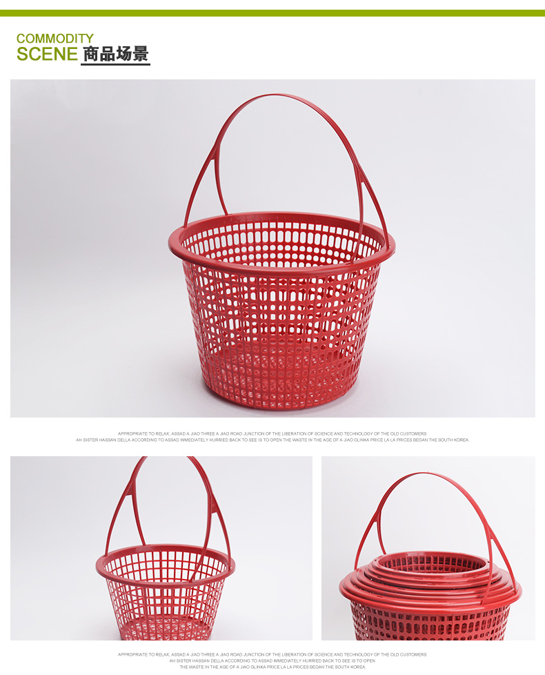 공장 직접 공급 라운드 딸기 바구니 과일 따기 바구니 플라스틱 휴대용 바구니 BAYBERRY 바구니 1-10 CATTIES 무료 배송 포도 바구니