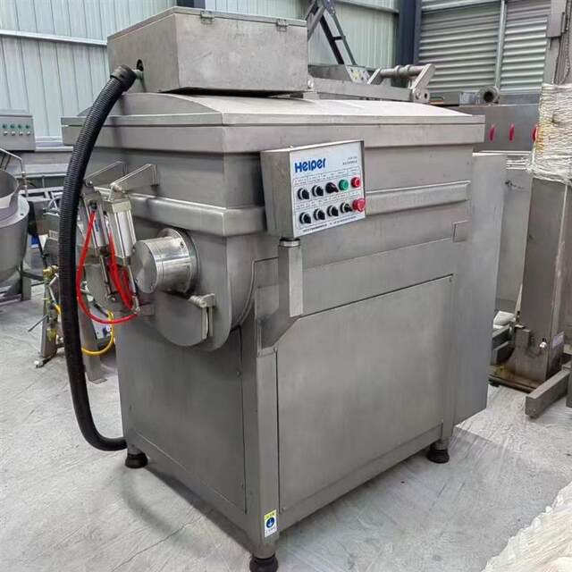 Sold second-hand filling mixer ZKJB-650 double-axis vacuum mixer Double Jiaolong sausage dumpling filling mixer