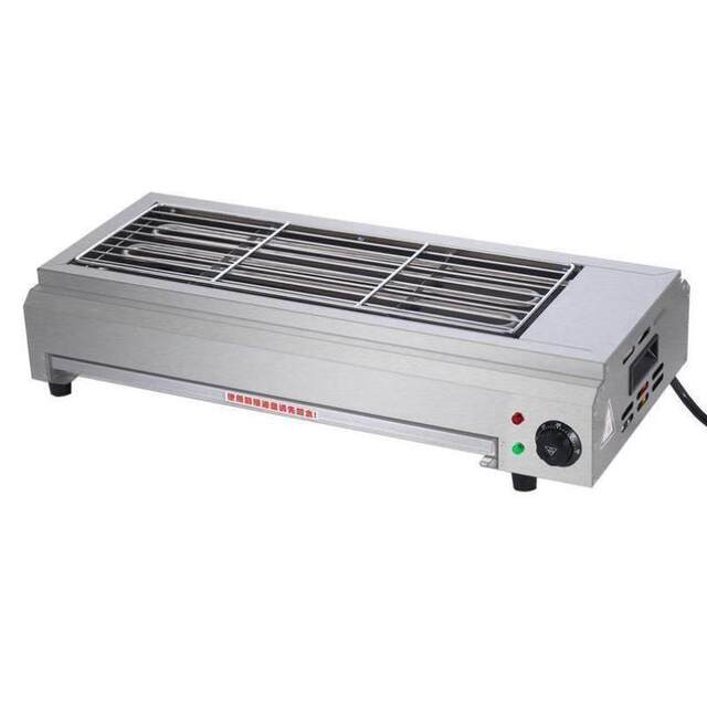 BBQ stove household electric grill indoor supplies tools complete set of electric dormitory artifact family kitchen barbecue rack