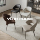 Стул love 丨 обеденный стул из кожи в стиле минимализма в янском стиле, новинка 2025 года, домашний легкий роскошный обеденный стол и стул, высококачественный стул со спинкой mini 4