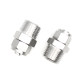 304 stainless steel quick screw joint gas pipe thread direct through terminal tetrafluoro tube pu nylon hose quick lock female type
