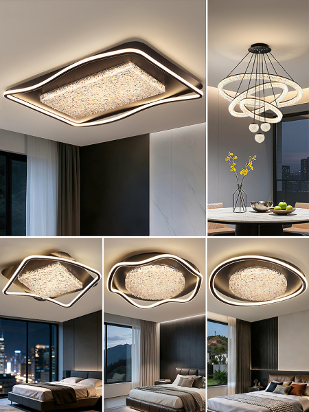 意式轻奢客厅灯吸顶灯护眼高端大气大厅主灯2026新款流行中山灯具