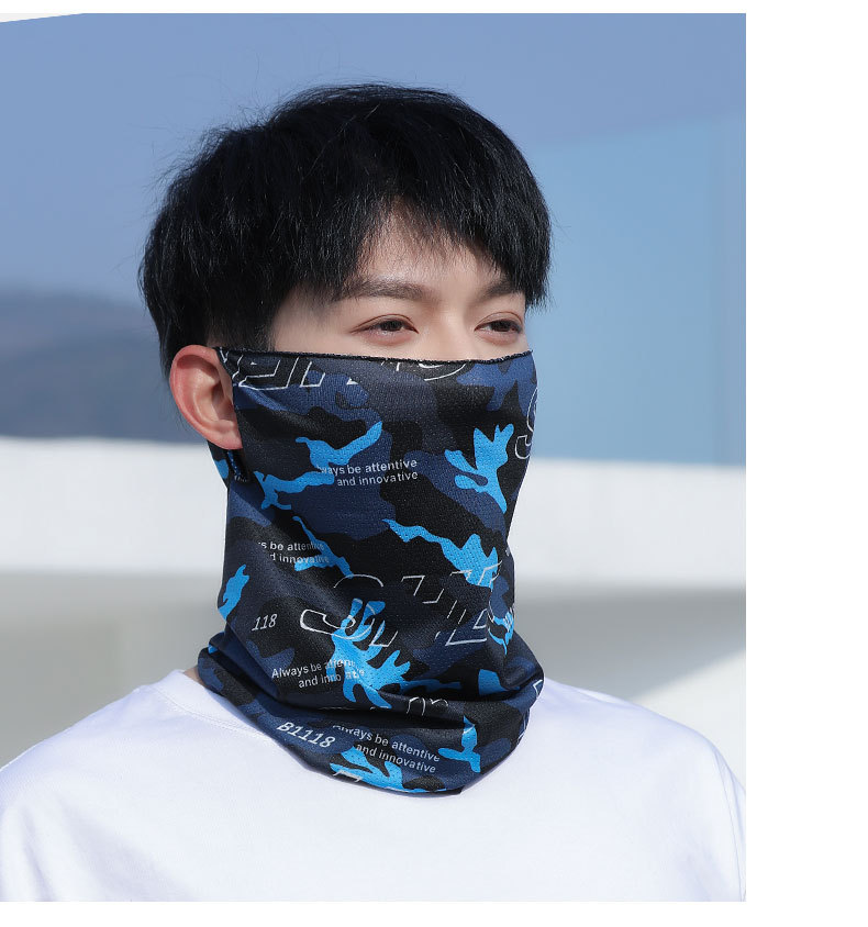 SUNSCREEN MASK ICE SILK MEN SUMMER VEIL NECK MASK FACE MASK ANTI-UV MESH BREATHABLE FACE TOWEL RIDING
