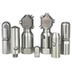 360 degree automatic rotating nozzle stainless steel fan-shaped spray bottle can tank inner wall flush high pressure cleaning spray head