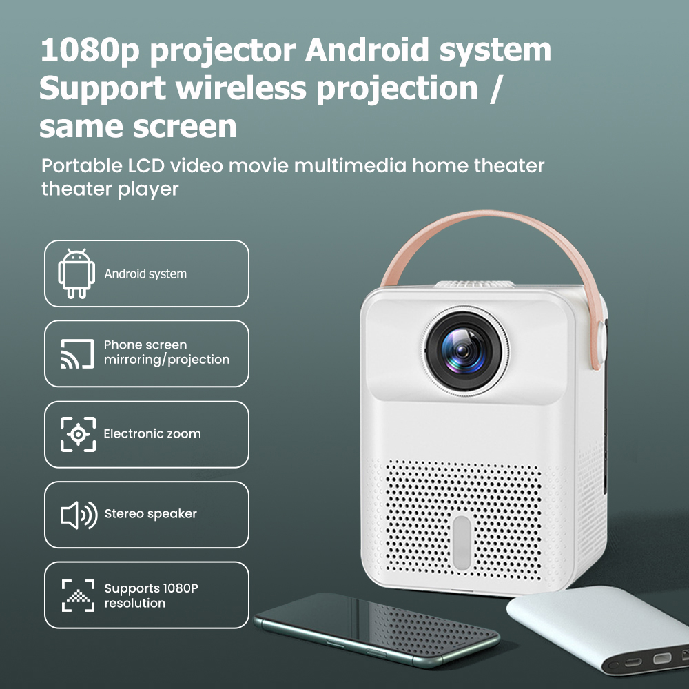 ISINBOX X8 PROJECTOR 1080P HOME THEATER CINEMA 1280*720 VID