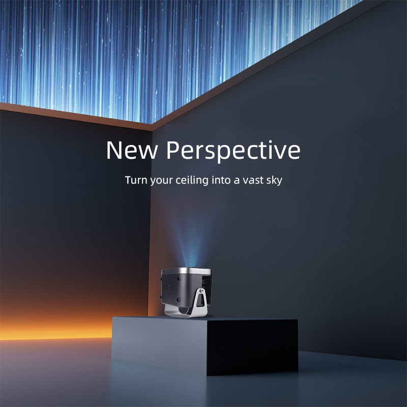 AUN A003 MINI PROJECTOR HOME THEATER PORTABLE CINEMA LED VID