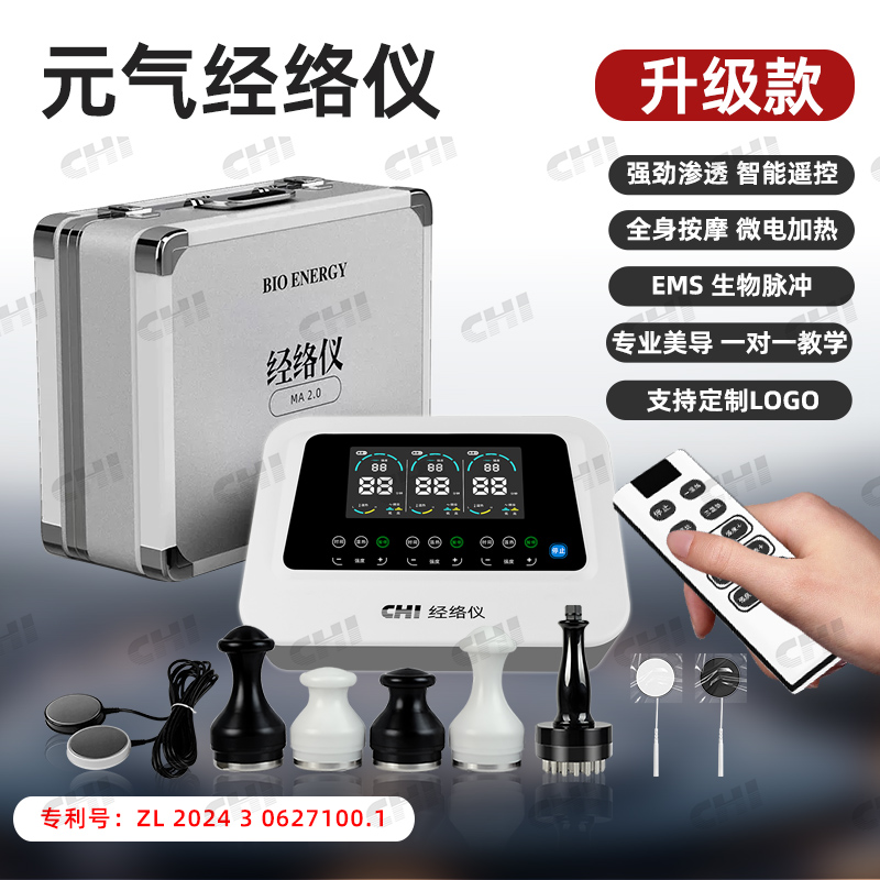 Evergreen China BIO Vitality Plant Meridian Instrument официальный флагманский магазин двухтомного электротерапевтического инструмента Meridian dredge с ценностью жизненной силы CHI Изображение 1