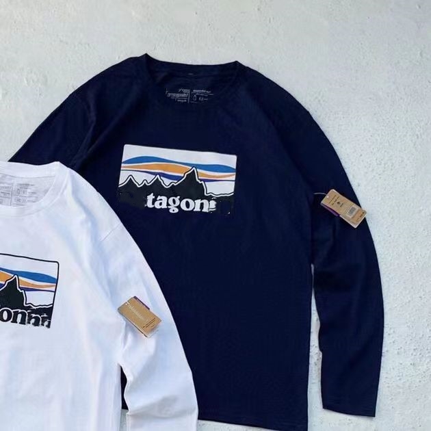 EUROPEAN GOODS ORIGINAL SINGLE OUTDOOR COMFORTABLE BREATHABLE SPORTS CASUAL COTTON BASE LONG-SLEEVED T-SHIRT