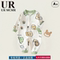 2 FOLD DISCOUNT STORE BABY ONESIES SPRING AND AUTUMN BONELESS COTTON NEWBORN CLOTHES AUTUMN AND WINTER THIN HA YI AUTUMN