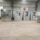 Stainless steel air shower room workshop renovation double blow intelligent induction air shower channel fully automatic dust removal single person air shower room