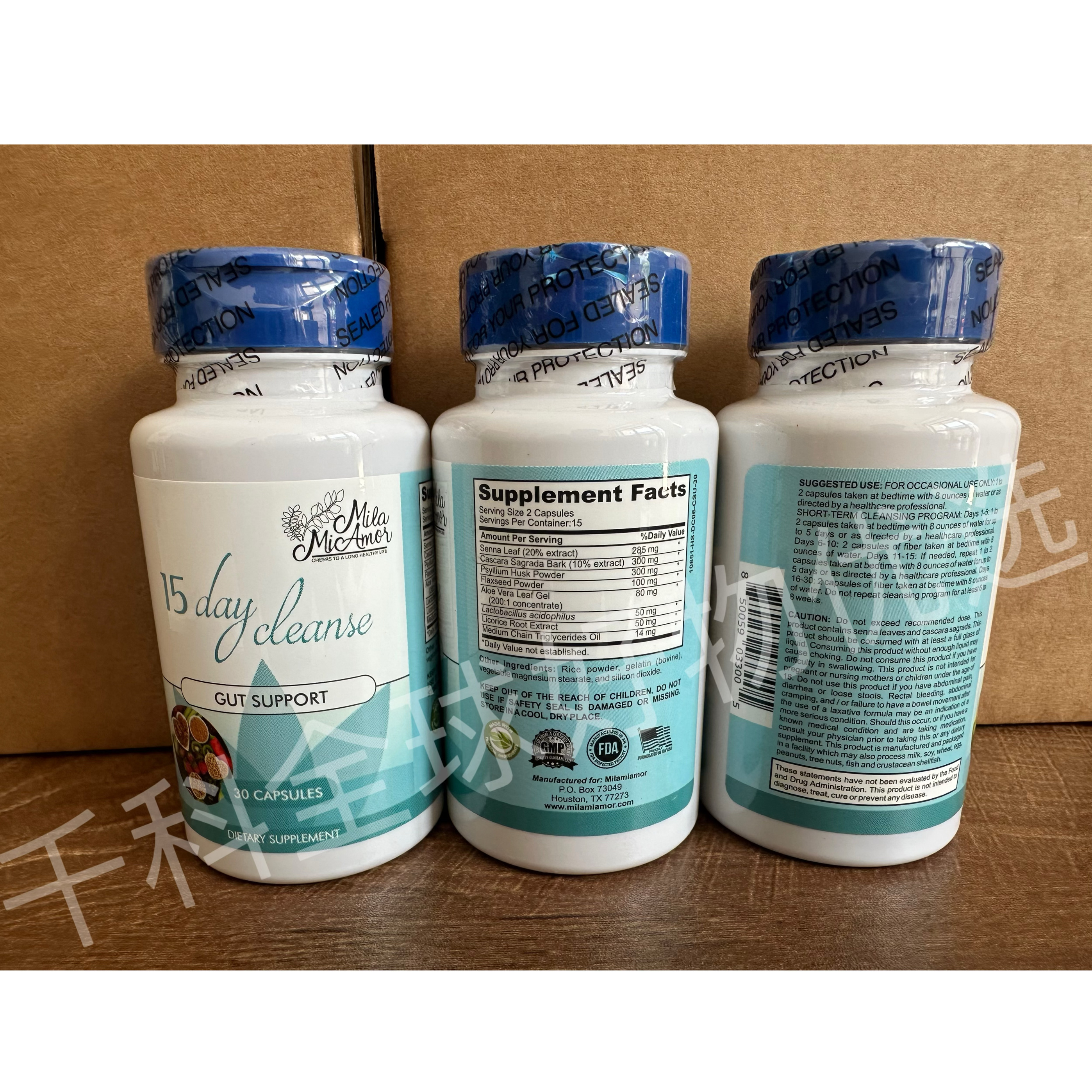SPOT 15 DAY CLEANSE - GUT AND COLON SUPPORT INTESTINAL CLEANSING DETOX